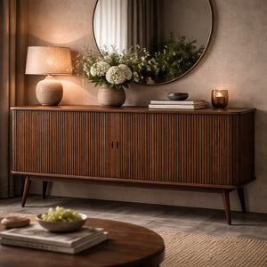  Wooden Sliding Door Sideboard | Oroa.com