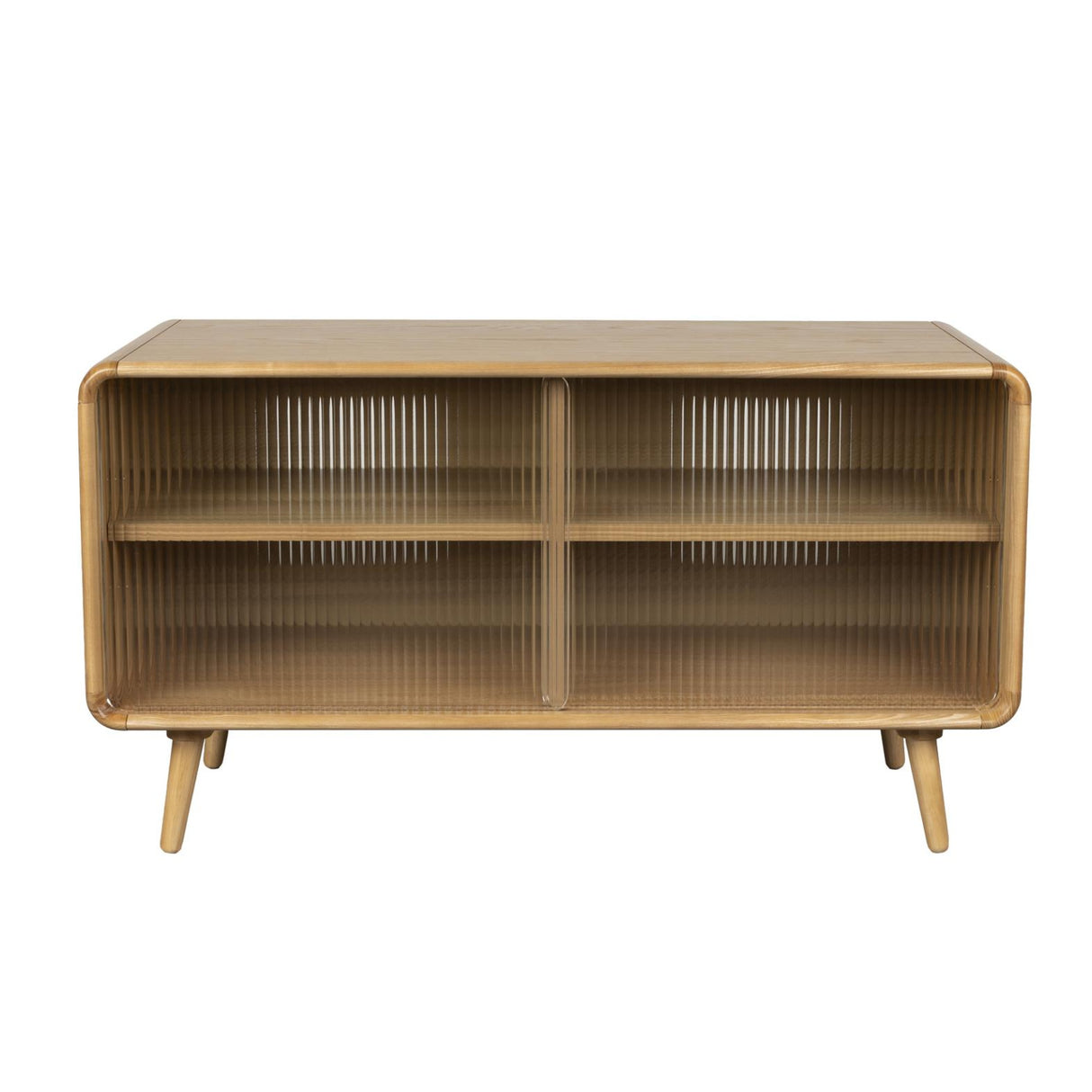   Oak Framed Glass Door Sideboard S | Oroa.com