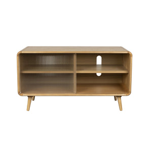   Oak Framed Glass Door Sideboard S | Oroa.com