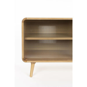   Oak Framed Glass Door Sideboard S | Oroa.com