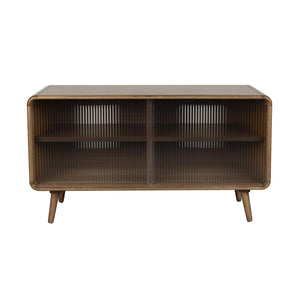   Oak Framed Glass Door Sideboard S | Oroa.com