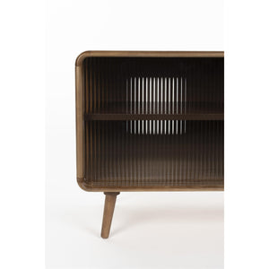   Oak Framed Glass Door Sideboard S | Oroa.com