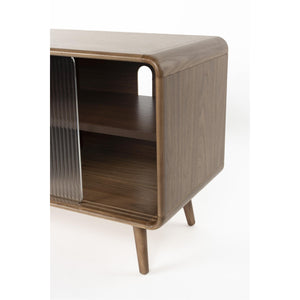   Oak Framed Glass Door Sideboard S | Oroa.com
