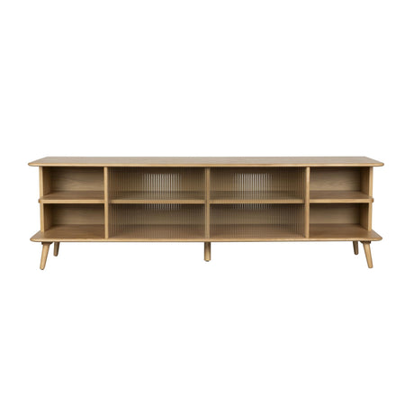   Modern European furniture - Oak Framed Glass Door Sideboard L - www.oroa.com | Oroa.com