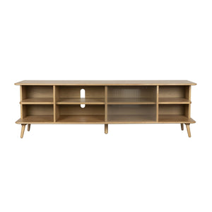   Oak Framed Glass Door Sideboard L | Oroa.com