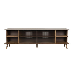   Oak Framed Glass Door Sideboard L | Oroa.com