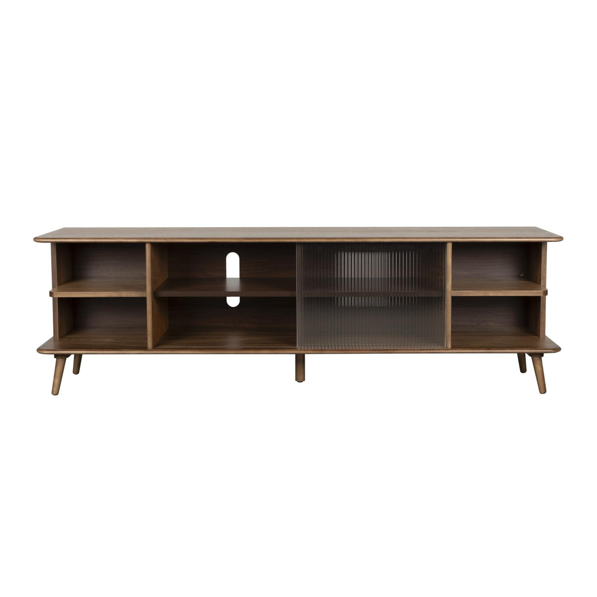   Oak Framed Glass Door Sideboard L | Oroa.com