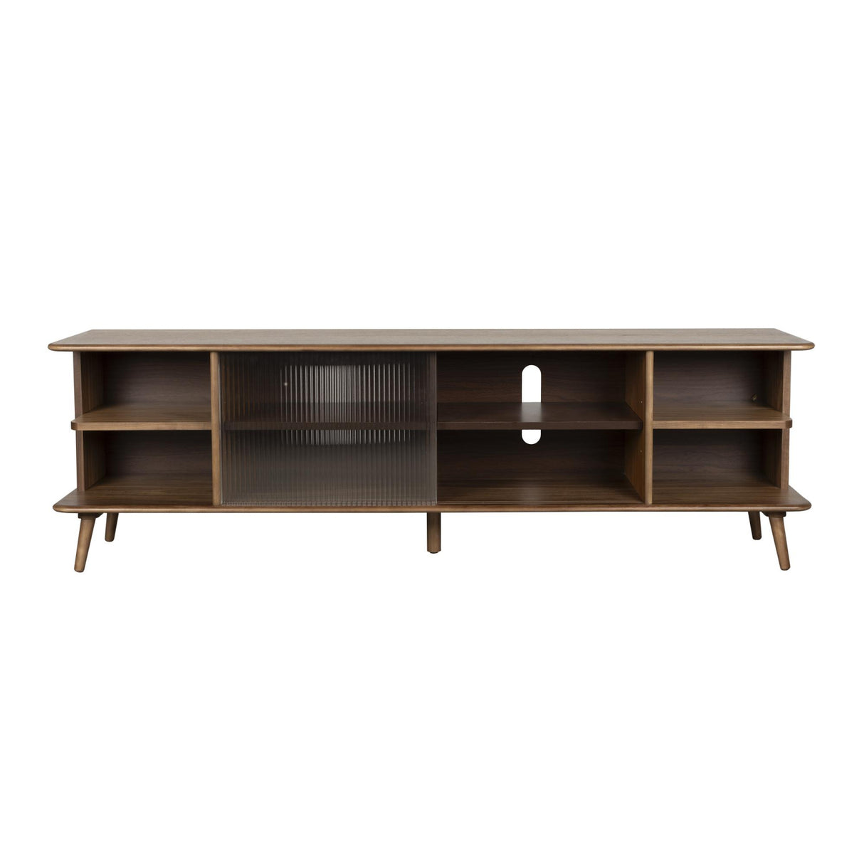   Oak Framed Glass Door Sideboard L | Oroa.com