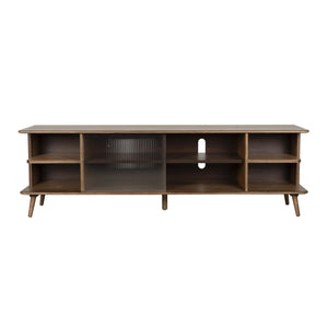   Oak Framed Glass Door Sideboard L | Oroa.com