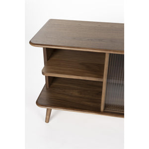   Oak Framed Glass Door Sideboard L | Oroa.com