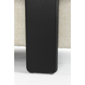   Modern furniture - Beige Fabric 3-Legged Lounge Chair - www.oroa.com | Oroa.com