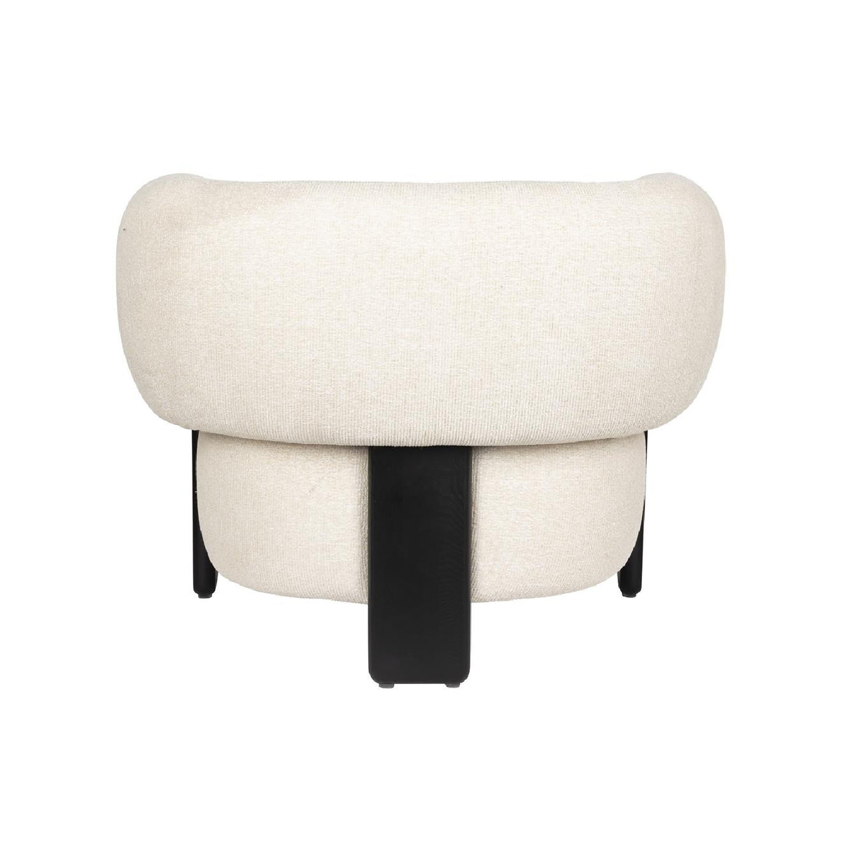   Modern furniture - Beige Fabric 3-Legged Lounge Chair - www.oroa.com | Oroa.com