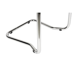   Modern furniture - Patterned Fabric Cantilevered Dining Chairs (2) - www.oroa.com | Oroa.com