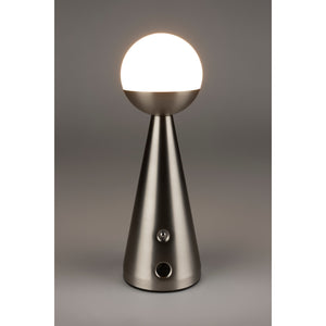   Steel Base Cordless Table Lamp | Oroa.com
