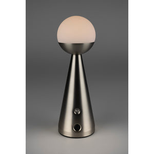   Steel Base Cordless Table Lamp | Oroa.com