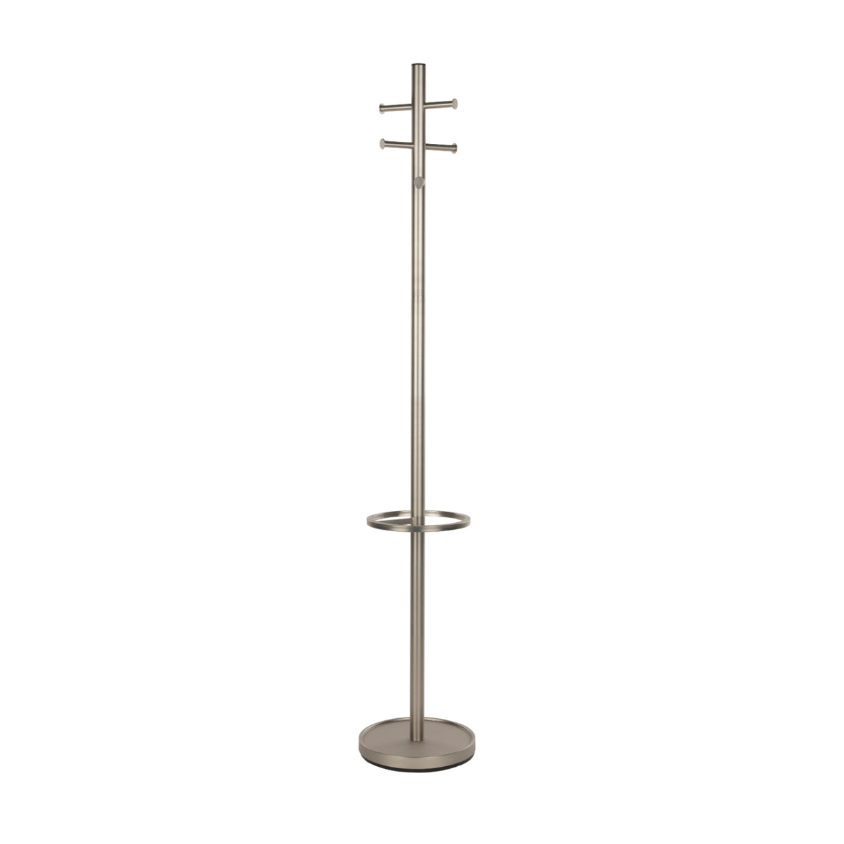   Brushed Chrome Coat Rack | Oroa.com