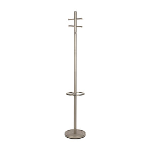   Brushed Chrome Coat Rack | Oroa.com
