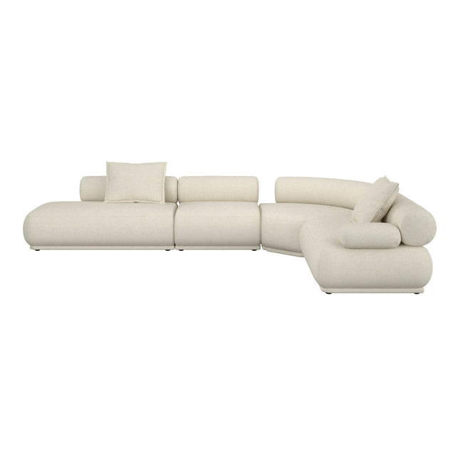Modern European furniture - 7-Seater Right-Armed Sofa - www.oroa.com