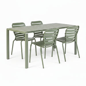   Aluminum Outdoor Garden Table & Chair Set (2) | Oroa.com