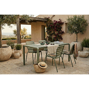   Aluminum Outdoor Garden Table & Chair Set (2) | Oroa.com