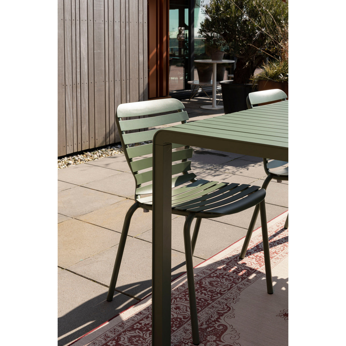   Aluminum Outdoor Garden Table & Chair Set (2) | Oroa.com