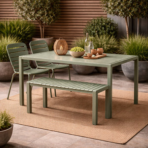   Aluminum Outdoor Garden Table & Chair Set | Oroa.com
