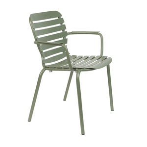   Aluminum Outdoor Garden Table & Armchair Set (6) | Oroa.com