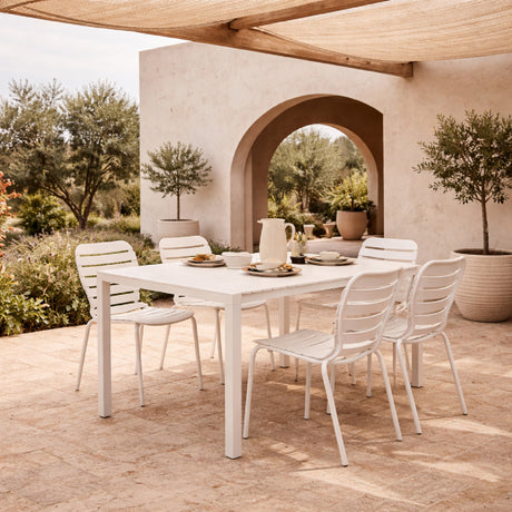   Aluminum Outdoor Garden Table & Chair Set (2) | Oroa.com