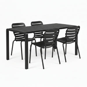   Aluminum Outdoor Garden Table & Chair Set (2) | Oroa.com