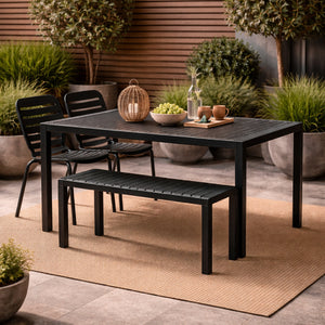   Aluminum Outdoor Garden Table & Chair Set | Oroa.com