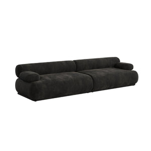   Modern furniture - Brown 3-Seather Sofa - www.oroa.com | Oroa.com