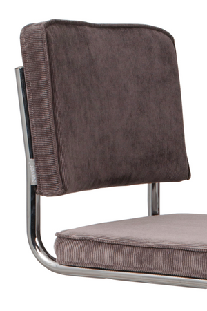 Metal Rib Dining Chairs (2) | Zuiver Ridge | OROA.com