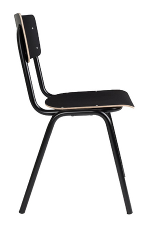Steel-Framed Stackable Chairs (4) | Zuiver Back To School | Oroa.com