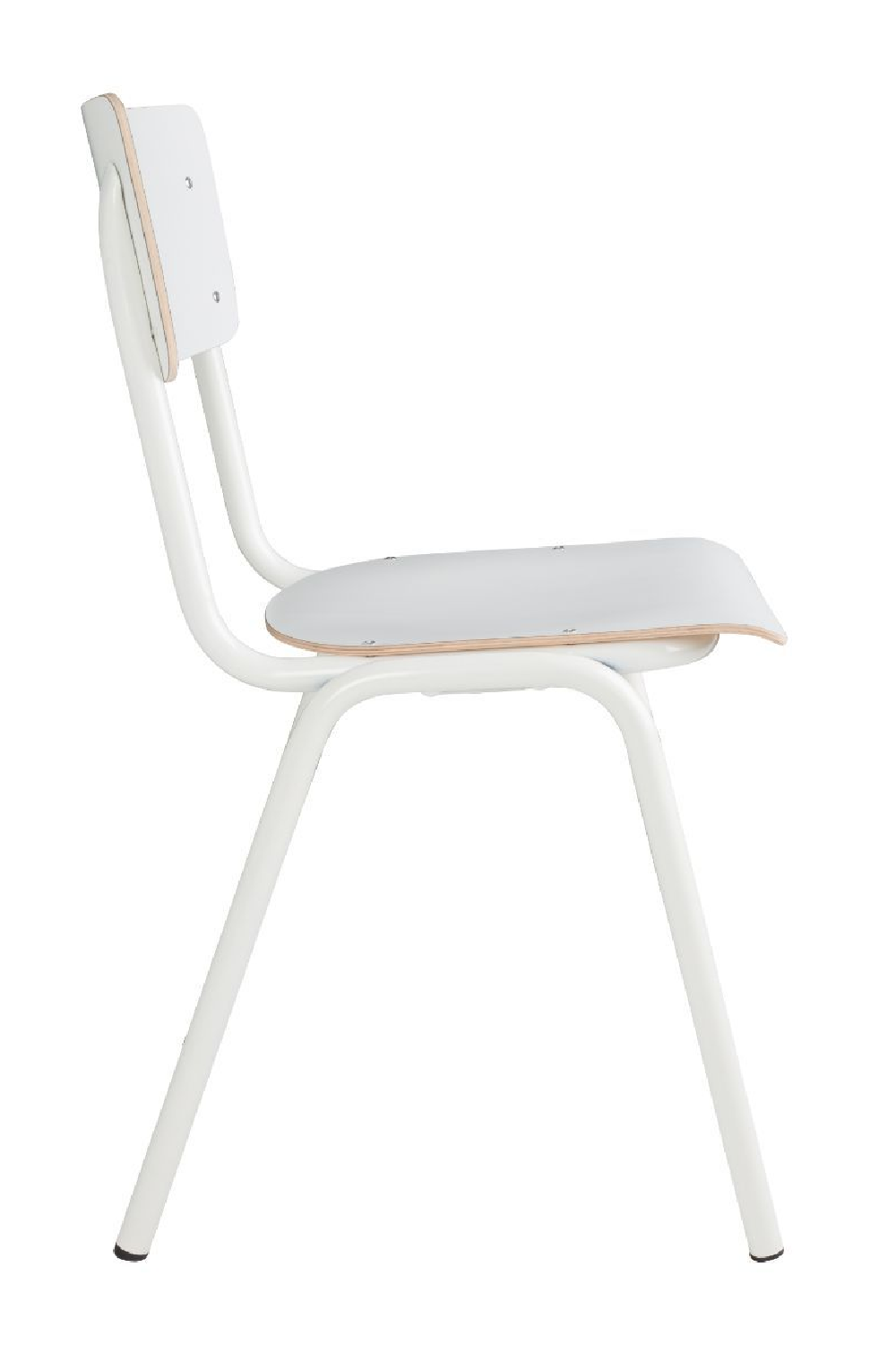 Steel-Framed Stackable Chairs (4) | Zuiver Back To School | Oroa.com