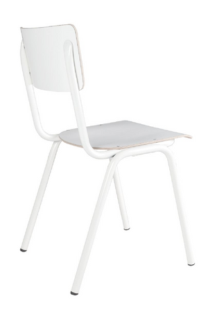 Steel-Framed Stackable Chairs (4) | Zuiver Back To School | Oroa.com