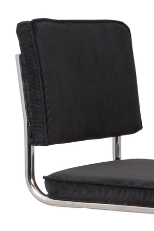 Cantilevered Ribcord Dining Chair (2) | Zuiver Ridge | Oroa.com