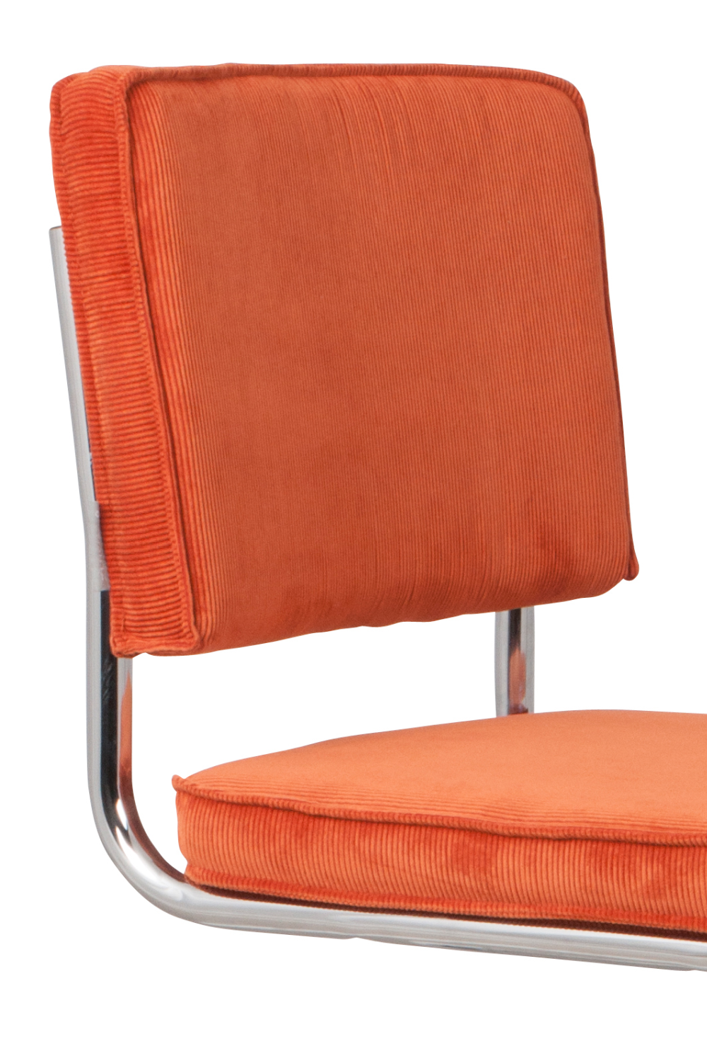 Cantilevered Ribcord Dining Chair (2) | Zuiver Ridge | Oroa.com