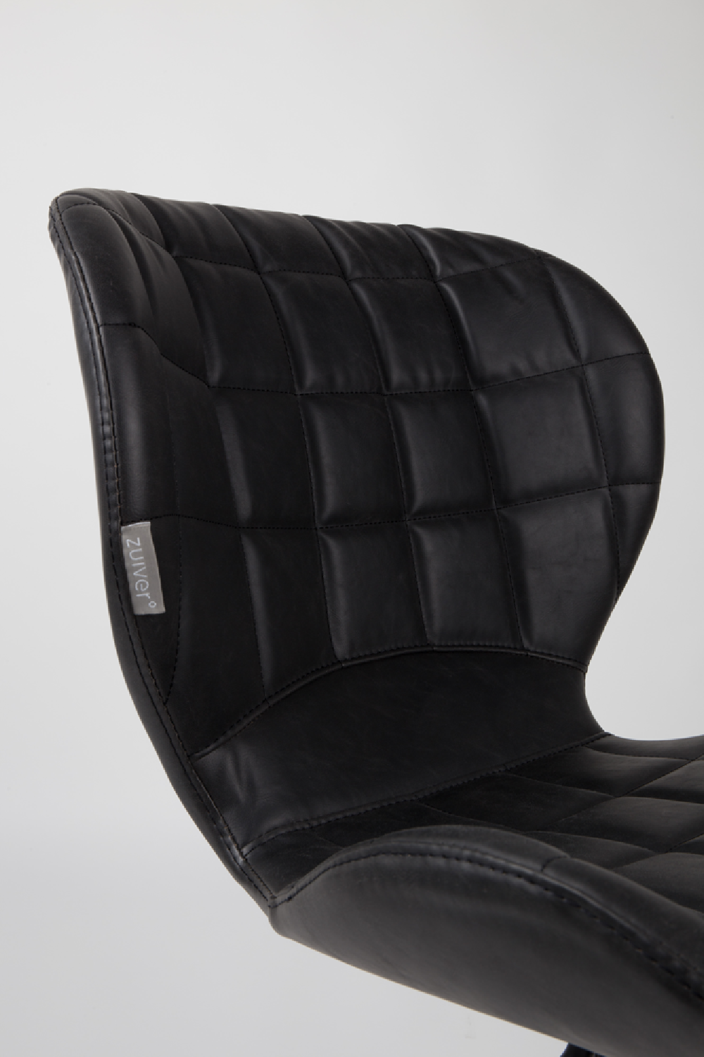 Quilted Leather Dining Chairs (2) | Zuiver Omg | Oroa.com