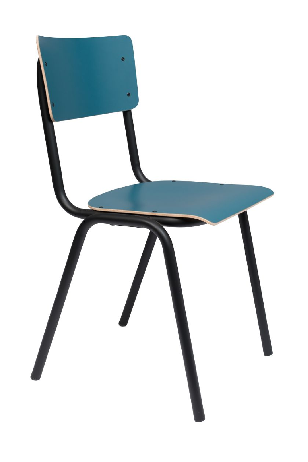 Steel-Framed Stackable Chairs (4) | Zuiver Back To School | Oroa.com
