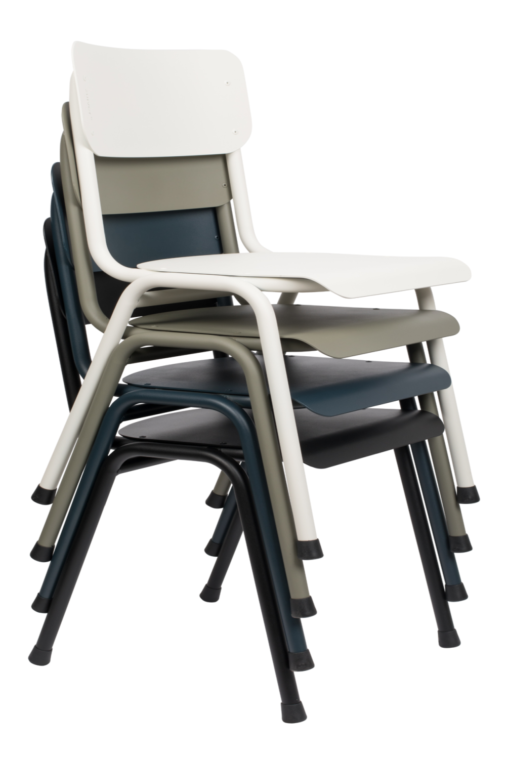 Aluminum Stackable Outdoor Chairs (2) | Zuiver Back To School | Oroa.com