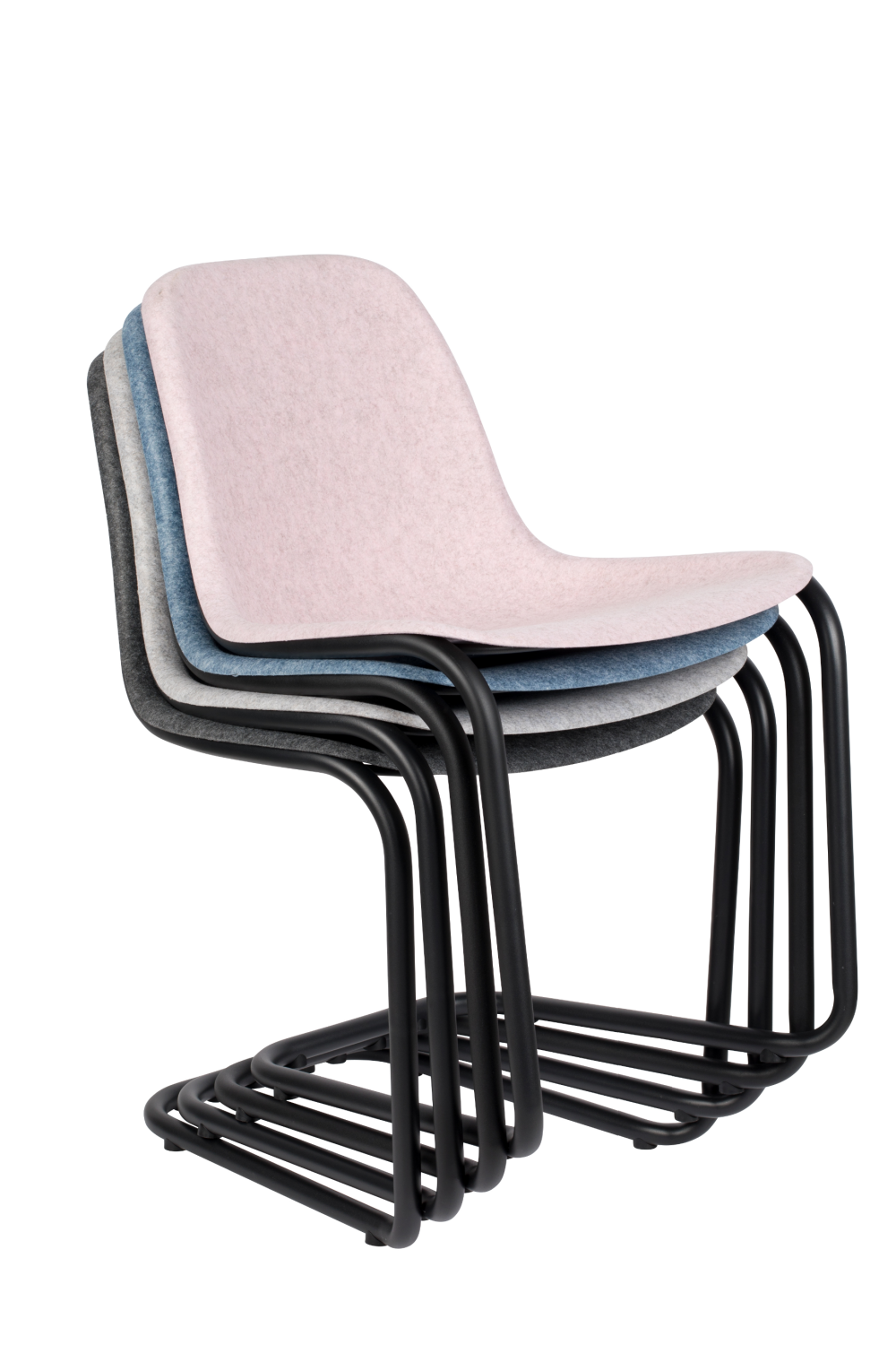 Pink Upcycled Dining Chairs (2) | Zuiver Thirsty | OROA.com