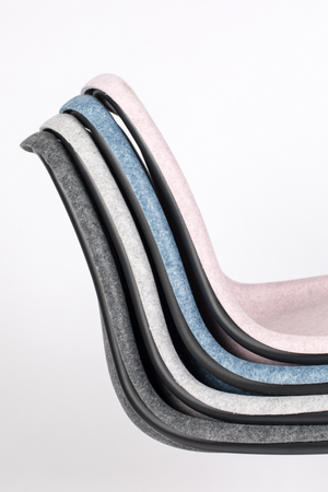 Pink Upcycled Dining Chairs (2) | Zuiver Thirsty | OROA.com