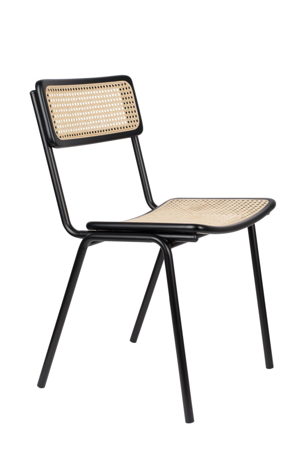 Beech Framed Rattan Dining Chairs (2) | Zuiver Jort | Oroa.com