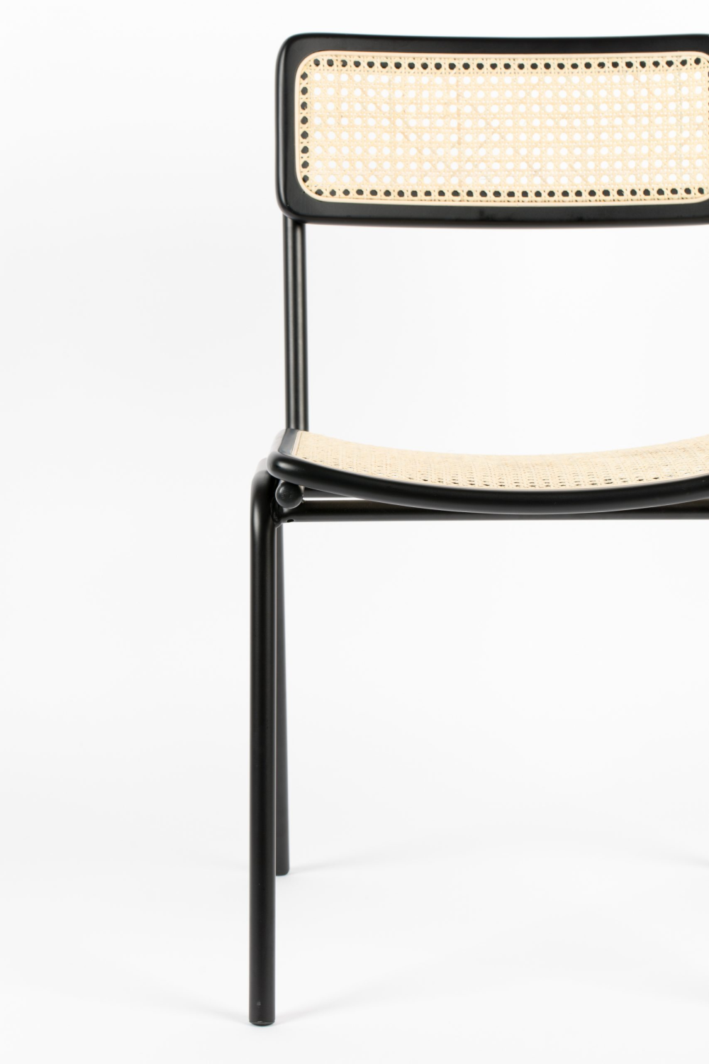 Beech Framed Rattan Dining Chairs (2) | Zuiver Jort | Oroa.com