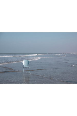 Minimalist Molded Dining Chair (2) | Zuiver The Ocean | OROA.com