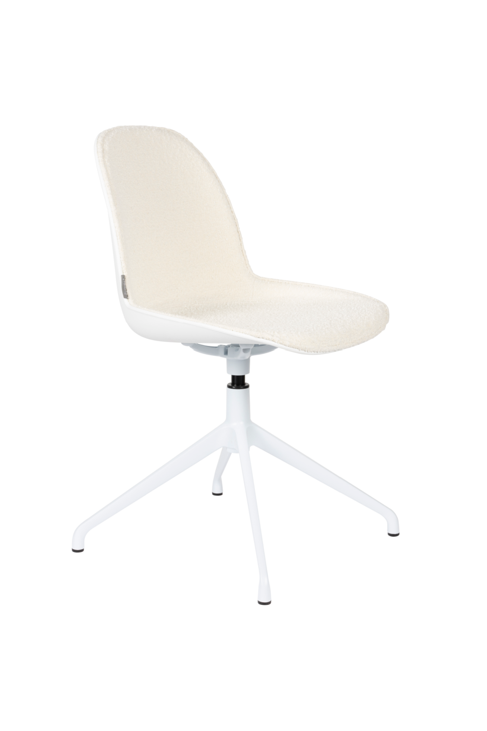 Upholstered Minimalist Swivel Chair (2) | Zuiver Albert | Oroatrade