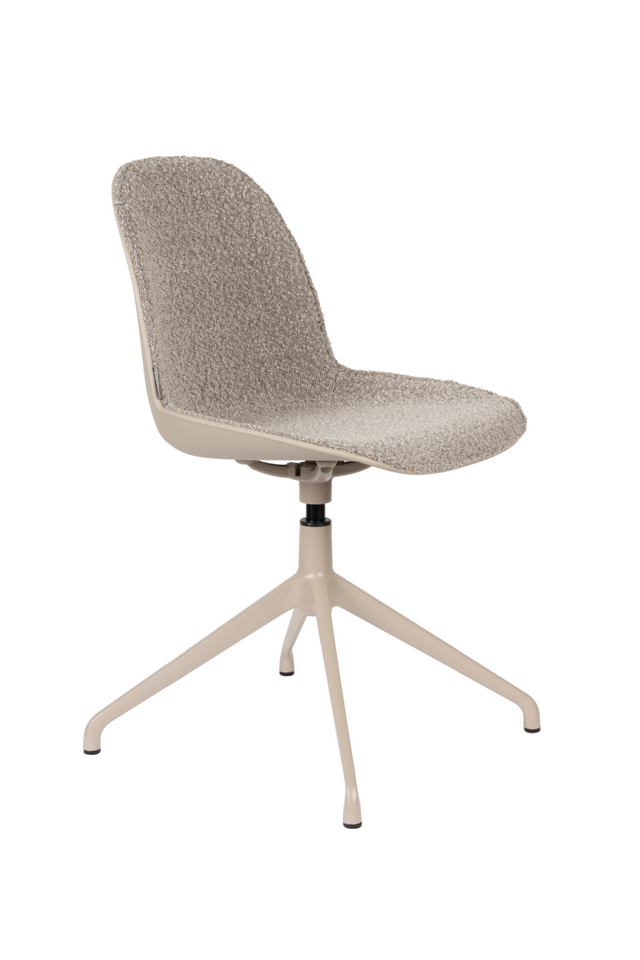 Upholstered Minimalist Swivel Chair (2) | Zuiver | Oroa.com