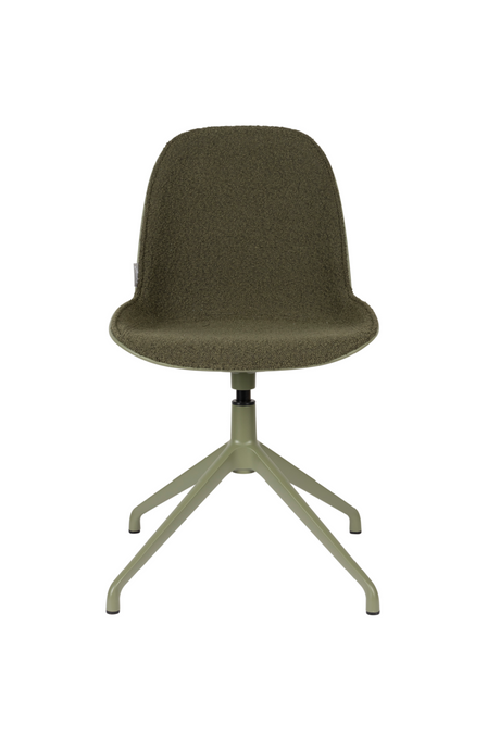 Upholstered Minimalist Swivel Chair (2) | Zuiver | Oroa.com