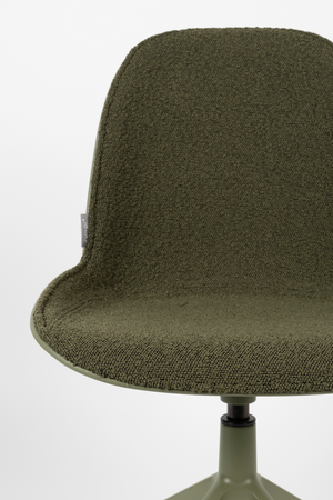 Upholstered Minimalist Swivel Chair (2) | Zuiver Albert | Oroatrade