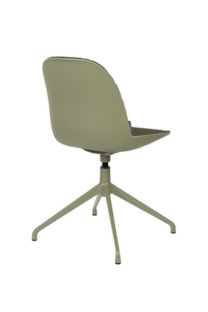 Upholstered Minimalist Swivel Chair (2) | Zuiver Albert | Oroatrade